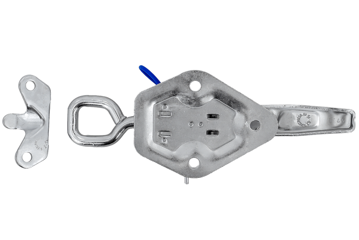 Enganche lateral con fijación STEELPRESS ZB-15A+Z-15, cierre excéntrico completo del lateral del remolque