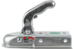 Enganche de bola KNOTT K7.5-L para remolque de 750kg con lanza cuadrada de 60mm