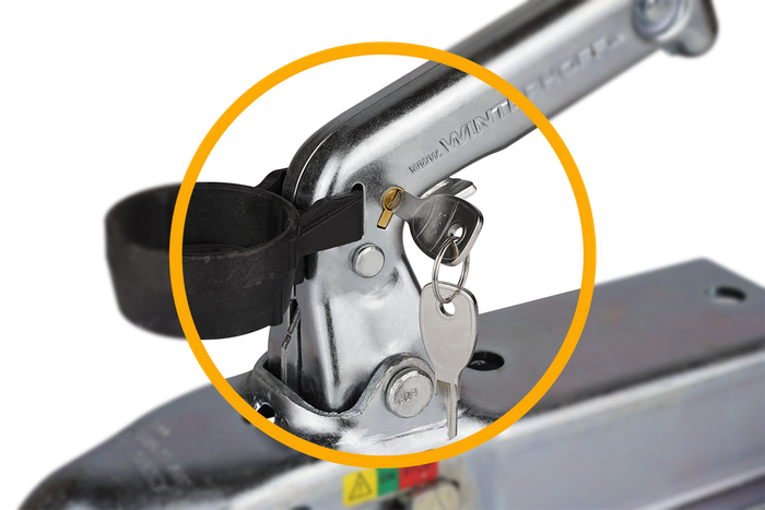 Inserto de bloqueo para cabezal de enganche Unitrailer.