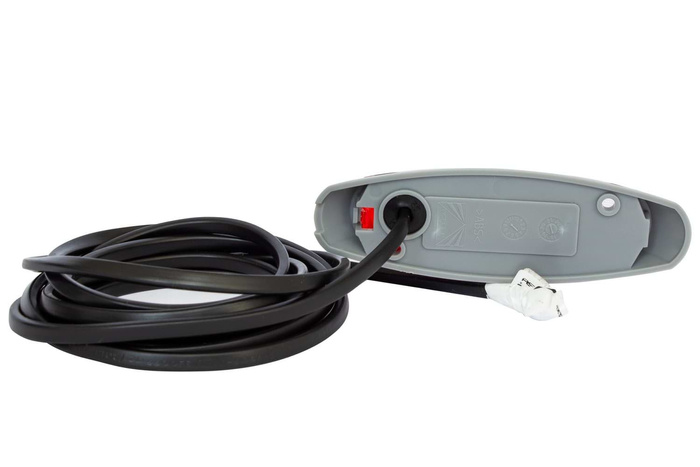 Lámpara de señalización universal ASPÖCK FLEXIPOINT II con carcasa gris