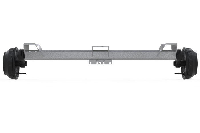 KNOTT VGB18 eje frenado para remolque / grúa 1800kg 1140/1248mm 1700mm 5x112