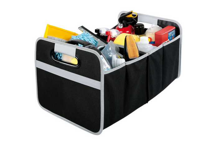 LAMPA Shop&Store Organizador de coche plegable tipo cesta para maletero 50x33cm