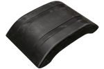 Guardabarros de media caña para remolque DOMAR D10224, paso de rueda de 370/240 mm