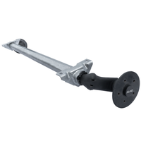 AL-KO OPTIMA eje sin freno para remolque 750kg 1200mm 1630mm 5x112