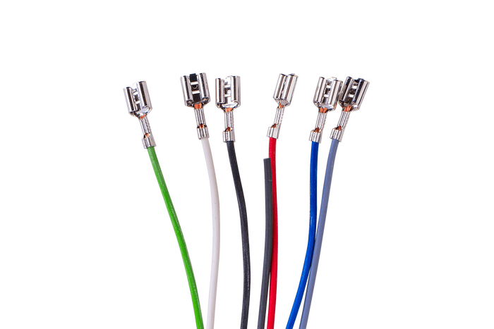 MANTES instalación eléctrica remolque grúa arnés 8 m 13 PIN enchufe 6.3 conectores