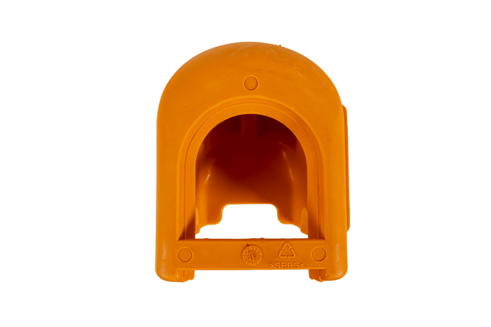Cubierta de seguridad para el enganche de bola STEELPRESS SDP-01 Soft Dock con espacio para el tapón