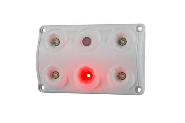 Lámpara LED de interior para coche HORPOL LWD2157 de 900 lm con interruptor y diodo rojo.