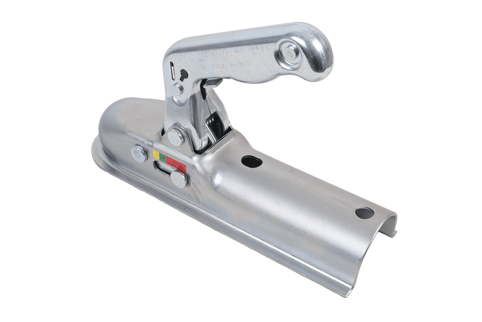 Enganche de bola CHOOYO JD.00.53.005 para remolque de 800 kg con barra de tiro tubular de 50 mm
