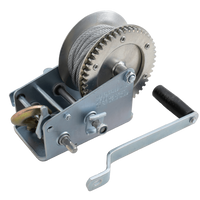 Cabrestante manual OUTLET para remolque KNOTT de 1135 kg con cable de acero