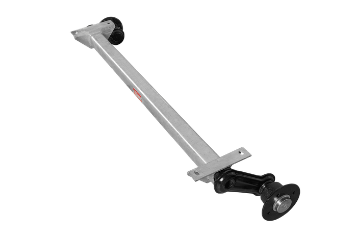 KNOTT VG7-L eje sin freno para remolque 750kg 1070mm 1370mm 4x100