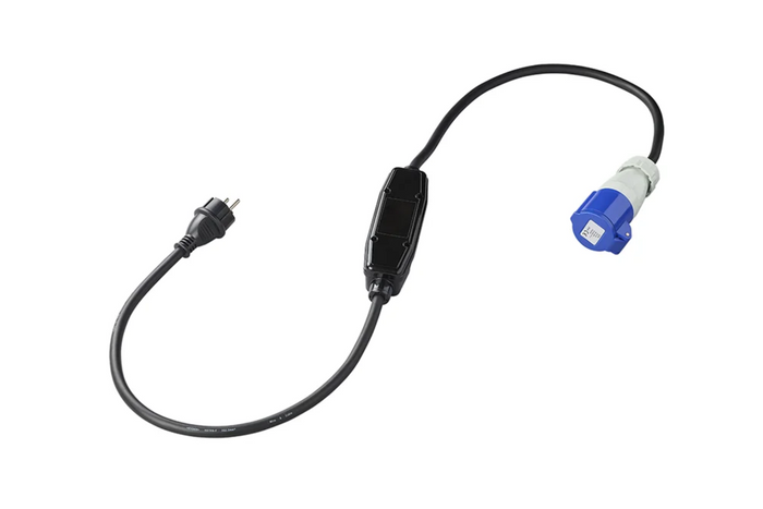 Cable adaptador Schuko/CEE ProPlus 373589V01DE para interruptor diferencial de 150 cm