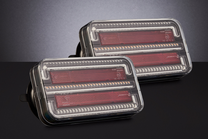 Luces traseras LED TT Technology TT.12028B-CAN con 3 funciones, CANBUS, imán, izquierda + derecha