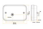 Luz trasera Fristom FT-270 LED 6 funciones derecha