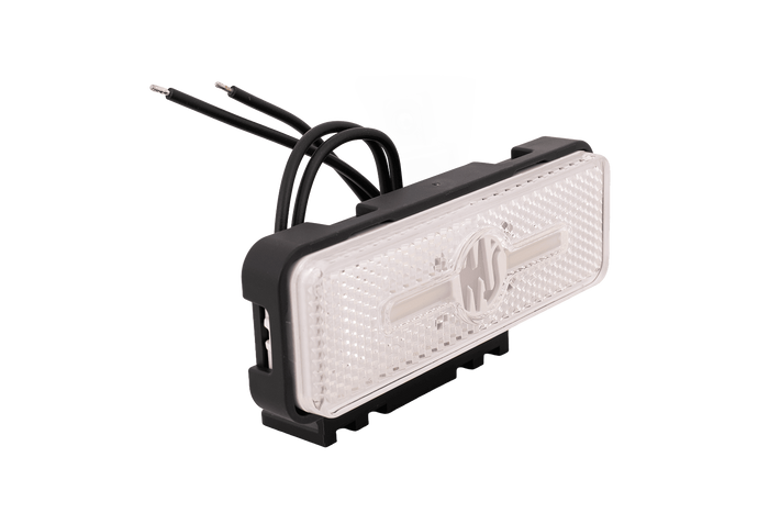 WAŚ W254 2035 Lámpara de señalización universal LED blanca con soporte