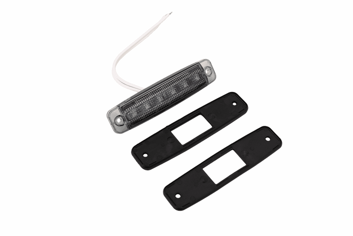 Luz de posición LED oscura FRISTOM FT-079, blanca universal