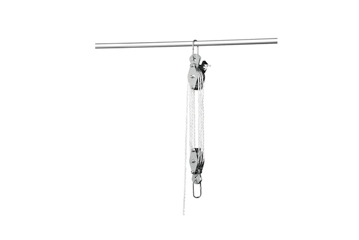 Cabrestante de cable ProPlus 345007, polea de 20 m, 180 kg