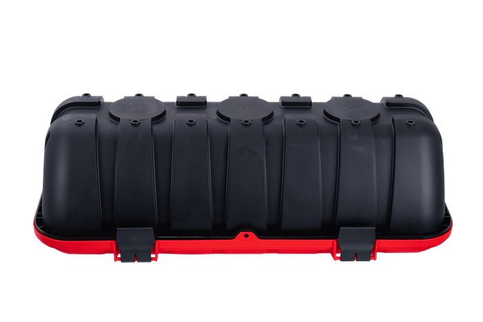 Caja extintor 9/12kg DAKEN 82510 STRIKE 707x322x239mm rojo