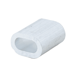Conector de aluminio para cuerdas DROMET ZLA.4, manguito para cuerdas de 4 mm