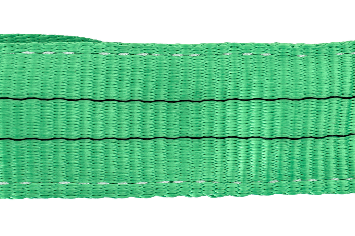 Eslinga de grúa HEFFA de 6 m/60 mm/2 t con bucles