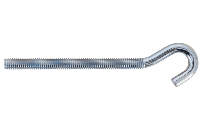 Gancho de construcción DROMET HZ M6x100 con extremo abierto (curvado)