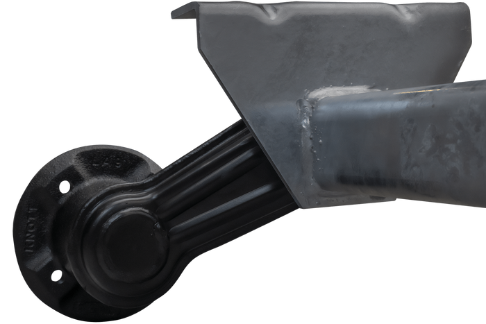 KNOTT VG7-L eje sin freno para remolque UNITRAILER 750kg 1070mm 1370mm 4x100