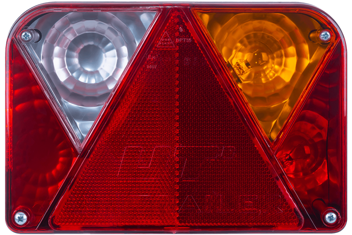 Luces traseras DOBPLAST DPT35, 6 funciones, izquierda + derecha