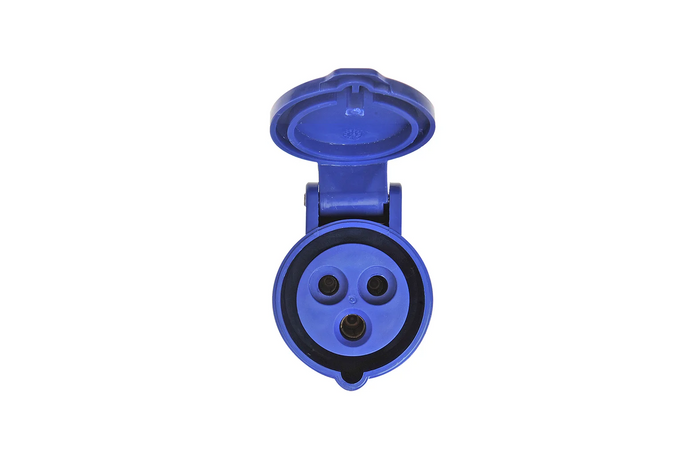 Adaptador con toma para CEE 16A con contacto de protección ProPlus 373518