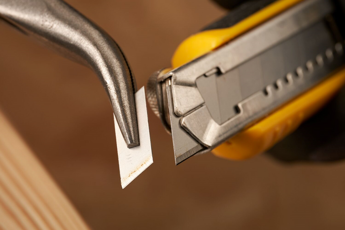 Cuchillas de repuesto STANLEY de 18 mm, 100 unidades