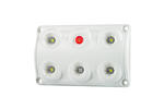 Lámpara LED de interior para coche HORPOL LWD2157 de 900 lm con interruptor y diodo rojo.