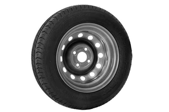 Rueda completa NEUMÁTICO LINGLONG 165/70 R13 79N LLANTA UNITRAILER 4Jx13"H2 4x100 ET:30
