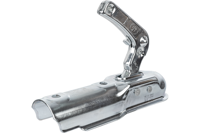 Enganche de bola STEELPRESS ZSK-0750C para remolque de 750kg con barra de tiro tubular de 50mm