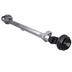 AL-KO COMPACT eje frenado para remolque / grúa 1000kg 1200mm 1780mm 4x100