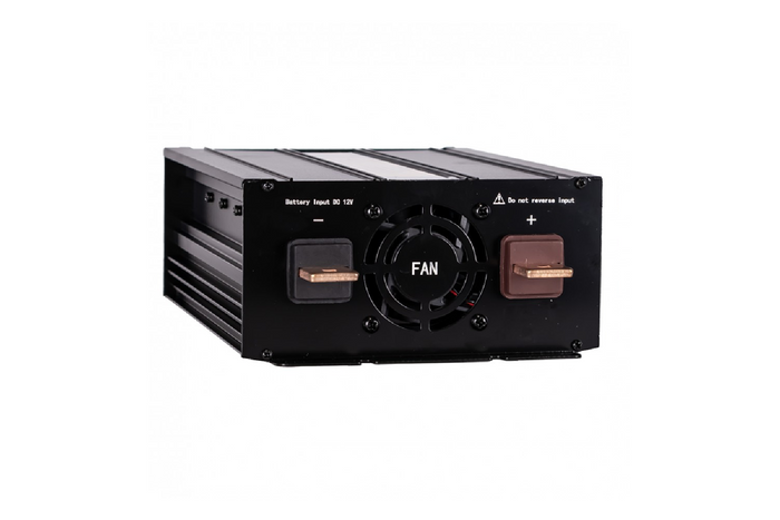 Convertidor de voltaje 12V/230V (1000/2000W) KAMAR E1926