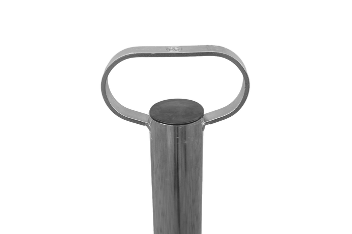 Soporte fijo UNITRAILER para remolque de plataforma plana de 150 kg, 48 mm, 685 mm