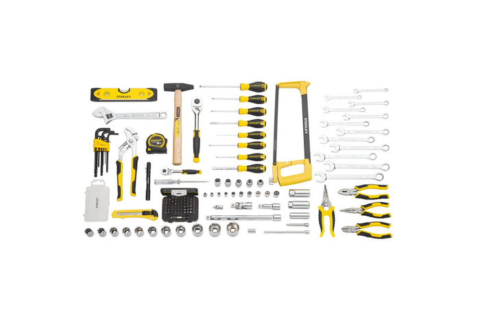 Kit de servicio STANLEY STMT98109-1, estuche de herramientas, 142 uds.