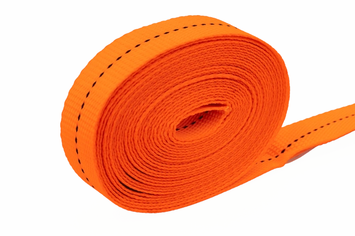 Correa de una sola pieza naranja HILLS de 5 m/25 mm/1 t con tensor