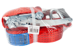 Cinta transportadora UNITRAILER roja de 8 m/50 mm/5 t con tensor