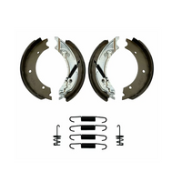 Zapatas de freno 250x40 para ejes con freno KNOTT 25-2025. Alfombrilla trasera completa.