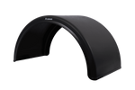 Guardabarros doble para remolque de 15-17,5" DOMAR DK1520, paso de rueda de 860/450 mm