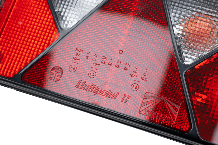 ASPÖCK Multipoint II luz trasera, 6 funciones, derecha