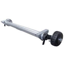 AL-KO EURO eje frenado para remolque / grúa 1800kg 1600mm 2100mm 5x112