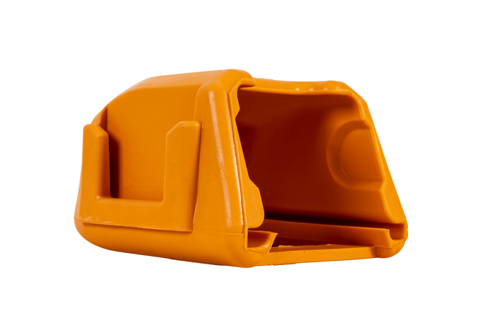 Cubierta de seguridad para el enganche de bola STEELPRESS SDP-01 Soft Dock con espacio para el tapón
