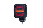 Luz trasera LED HORPOL ROCA LZD 2803 de 3 funciones, universal con soporte.