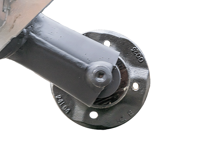 Eje sin freno AL-KO OPTIMA para remolque 750kg 1260mm 1660mm 4x100