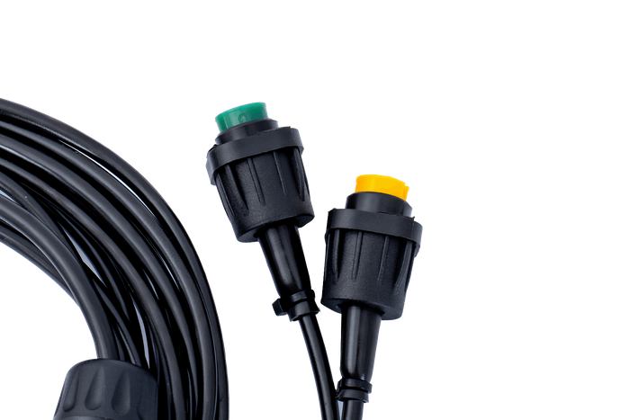 Luces traseras ASPÖCK MULTIPOINT V + arnés MANTES 4m 7PIN