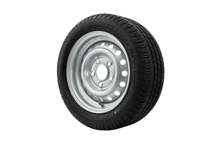 Rueda reforzada para remolque LINGLONG TIRE 195/50 R13C 104/101N UNITRAILER RIM 5.5Jx13"H2 5x112 ET:30