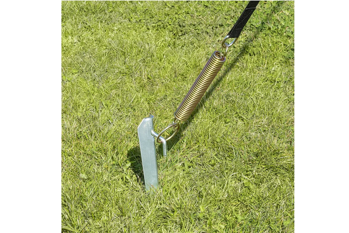 Juego de tres correas de sujeción ProPlus 361724 para toldos de 3x5 m y toldos de camping.