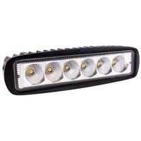 Lámpara de trabajo rectangular 6 LED 900 Lm