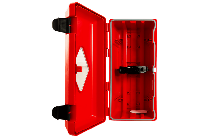 Caja extintor 6kg DAKEN 82070 ADAMANT 611x310x247mm rojo