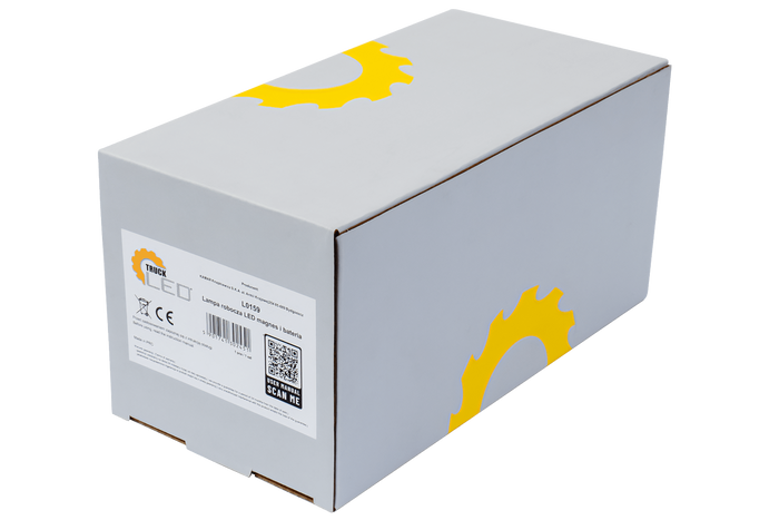 Lámpara de trabajo LED TruckLED L0159 9xLED recargable con imán